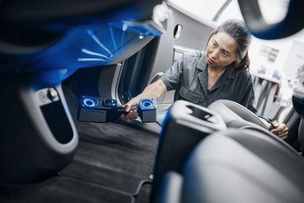 Optische Vermessung von Bauteilen in der Werkstatt